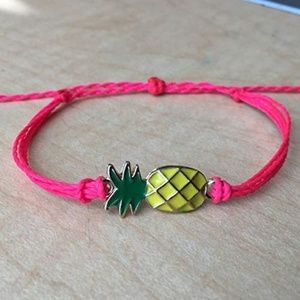 Custom Pineapple Bracelet - Pura Vida Inspired